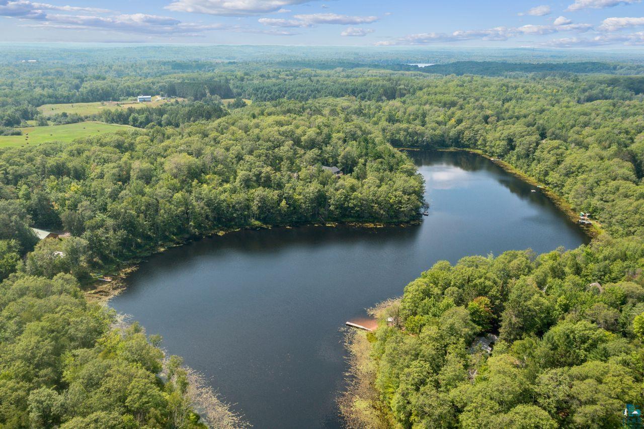 9505 Wildwood Campground Road Iron River, WI 54847 - Photo 11 of 34 Bird's eye view featuring a water view