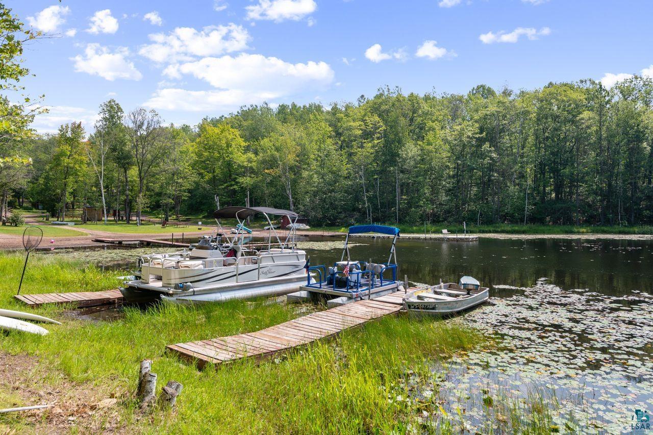 9505 Wildwood Campground Road Iron River, WI 54847 - Photo 25 of 34 Dock area featuring a water view