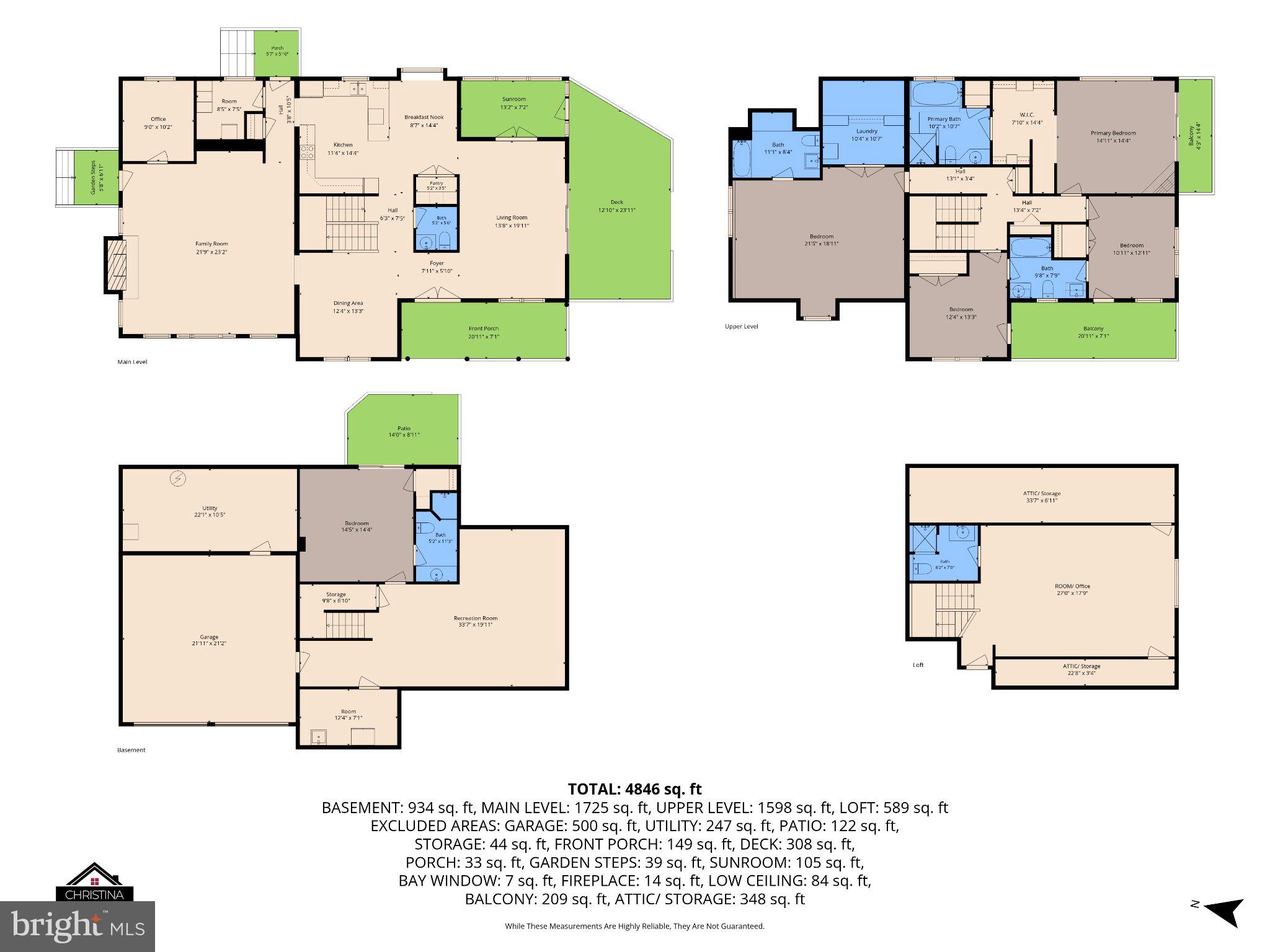 527 Forest Road Riva, MD 21140 - Photo 101 of 105 Entire House Floor Plan