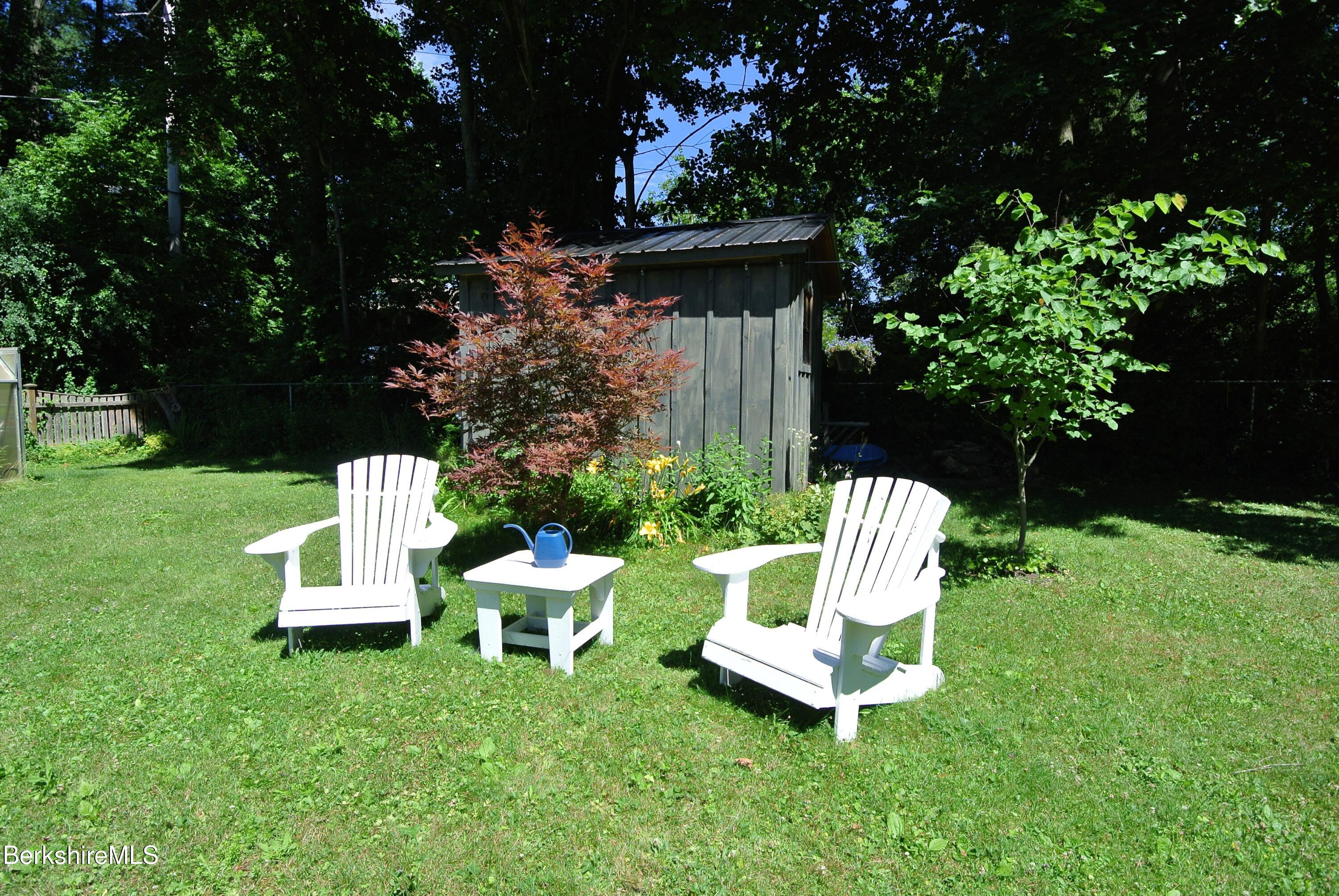 7 Aberdeen Road Pittsfield, MA 01201 - Photo 24 of 28 Sunny sitting spot with 2 yr. old shed
