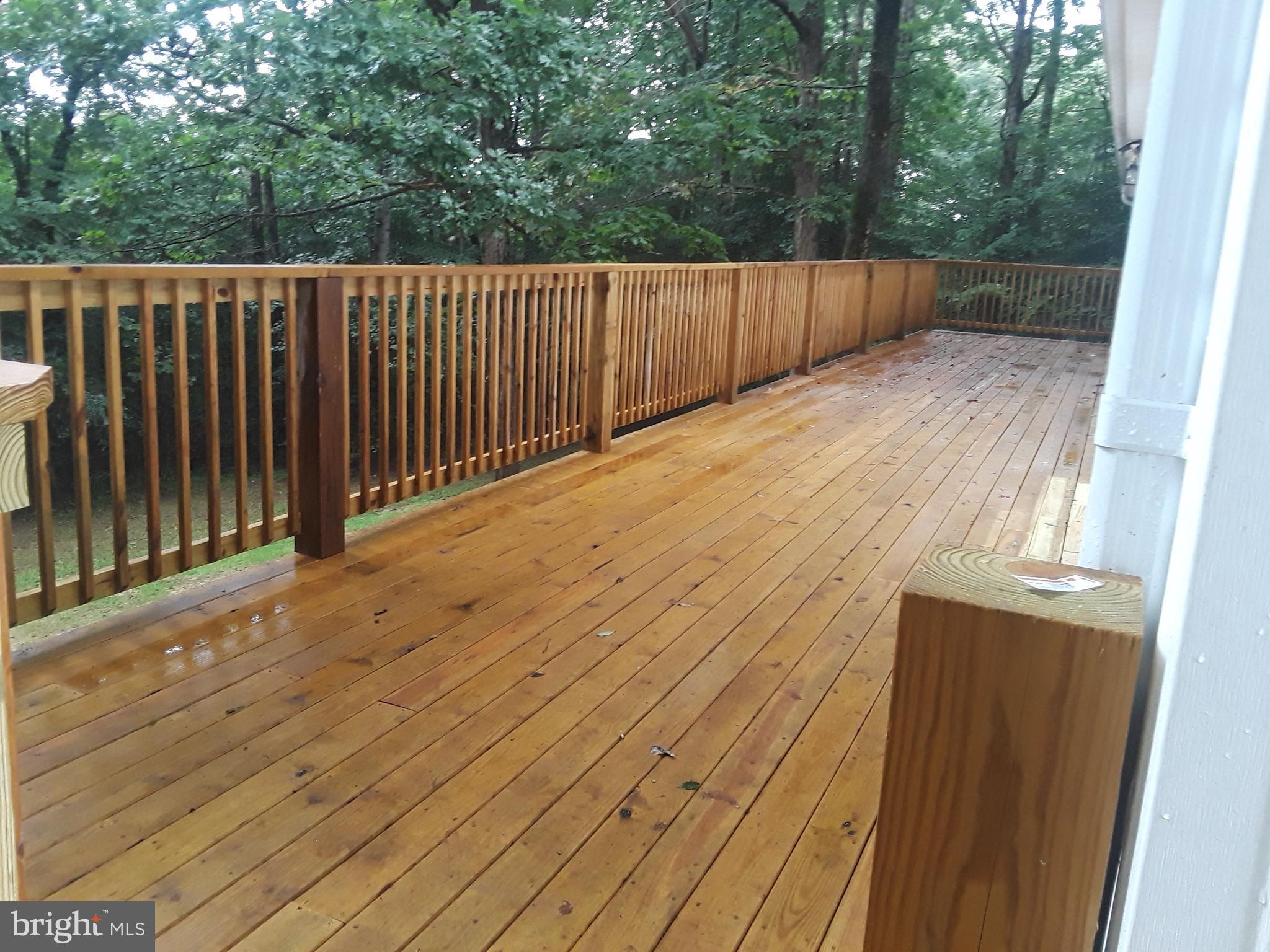 13840 Union Church Road Sumerduck, VA 22742 - Photo 26 of 30 (Rear) beautiful new deck 60x10