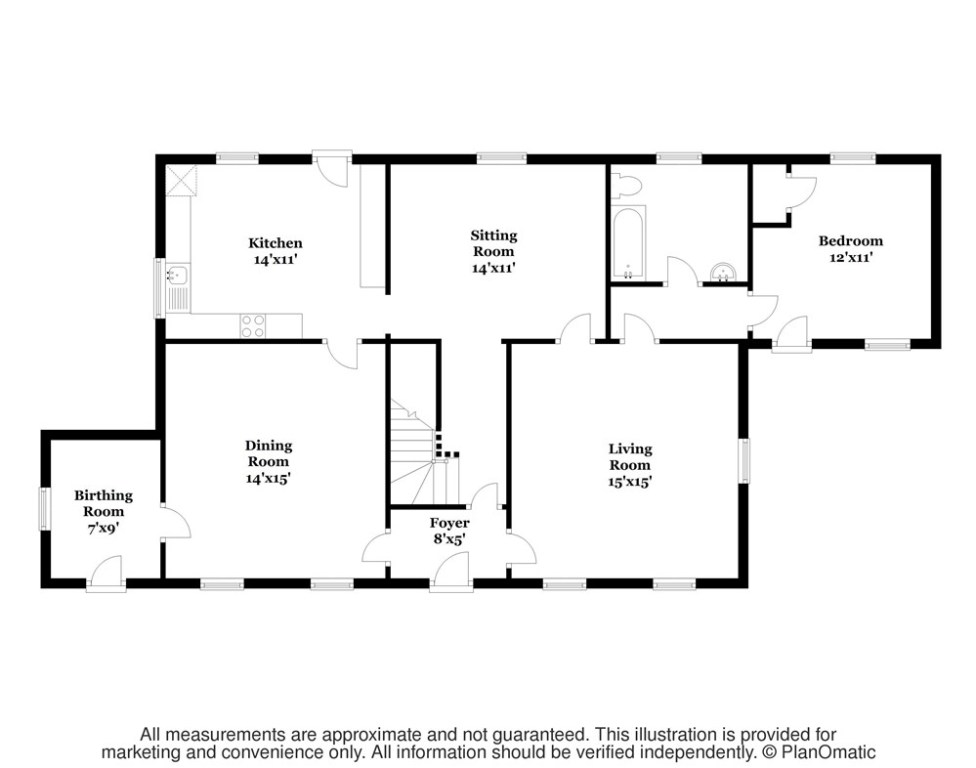 36 A Johnson Road Foster, RI 02825 - Photo 23 of 24 First Level Floor Plan