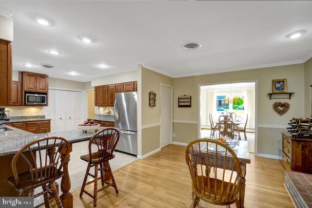 1812 A Birch Road McLean, VA 22101 - Photo 13 of 59 Inviting kitchen with warm wood accents.