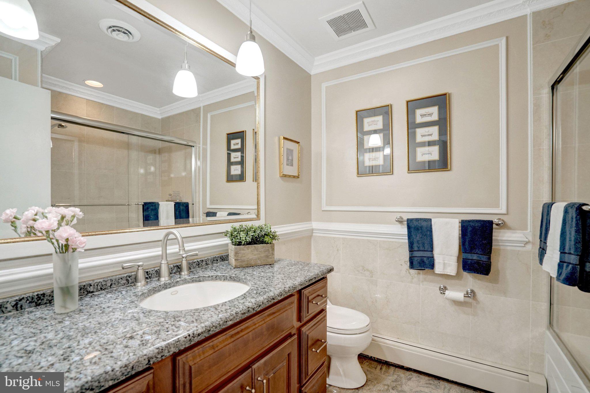 1812 A Birch Road McLean, VA 22101 - Photo 24 of 59 Elegant bathroom with modern finishes.