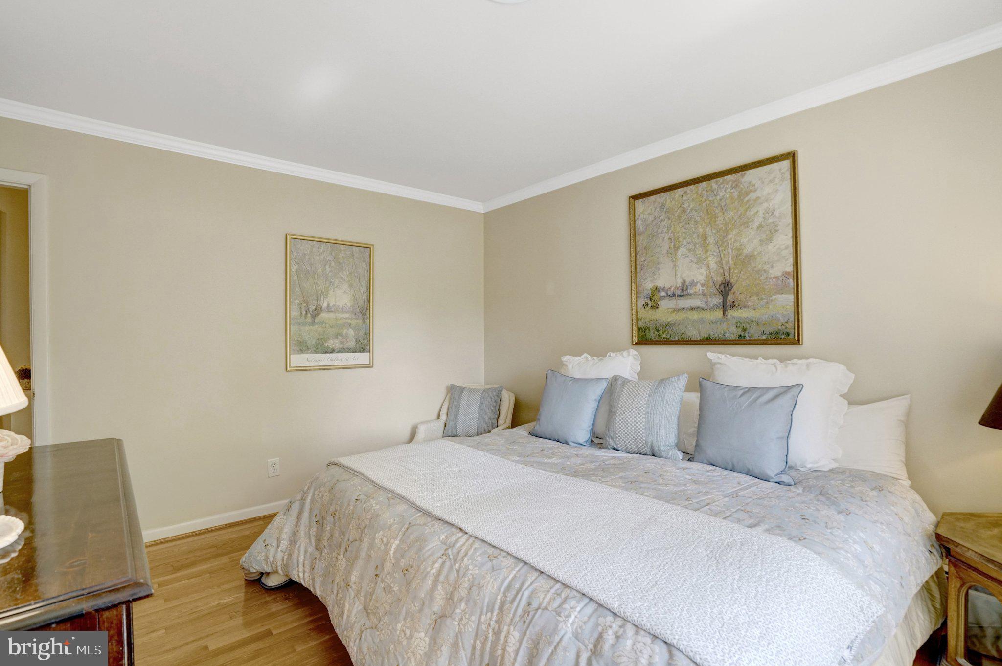 1812 A Birch Road McLean, VA 22101 - Photo 27 of 59 Serene bedroom with calming hues.