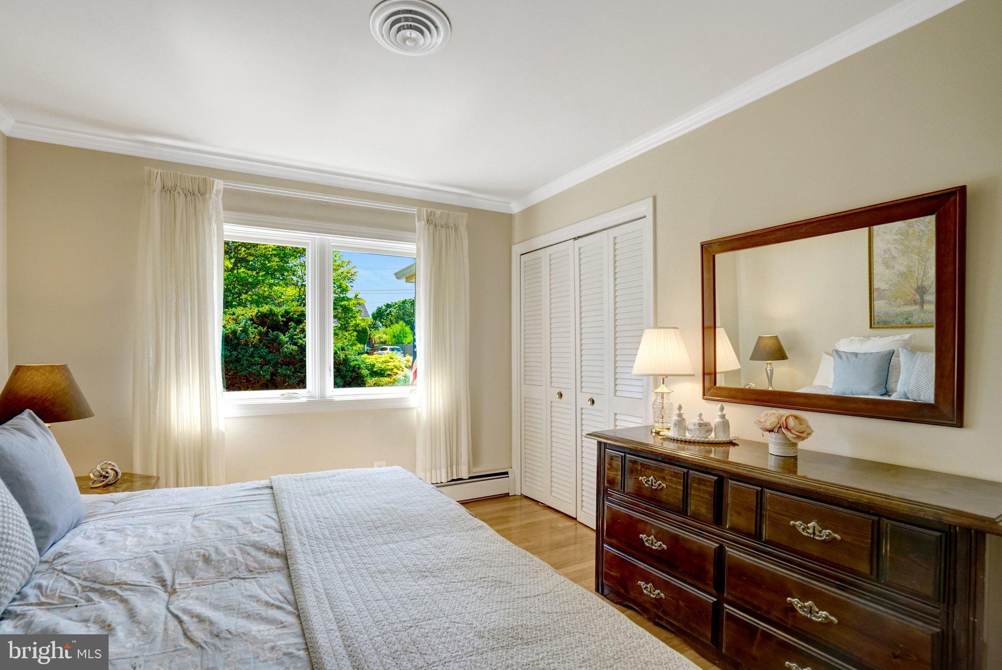 1812 A Birch Road McLean, VA 22101 - Photo 28 of 59 Serene bedroom with garden views.