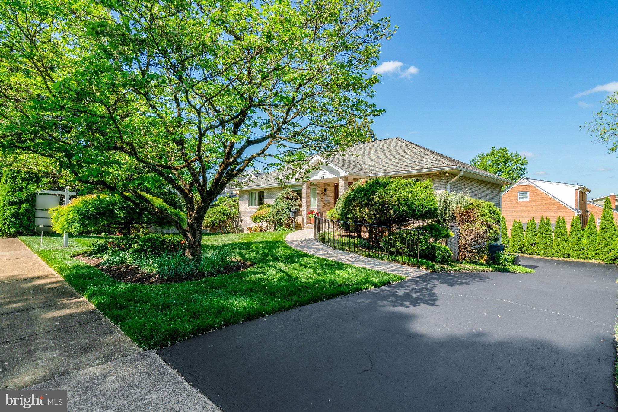 1812 A Birch Road McLean, VA 22101 - Photo 59 of 59 Charming home with lush greenery.