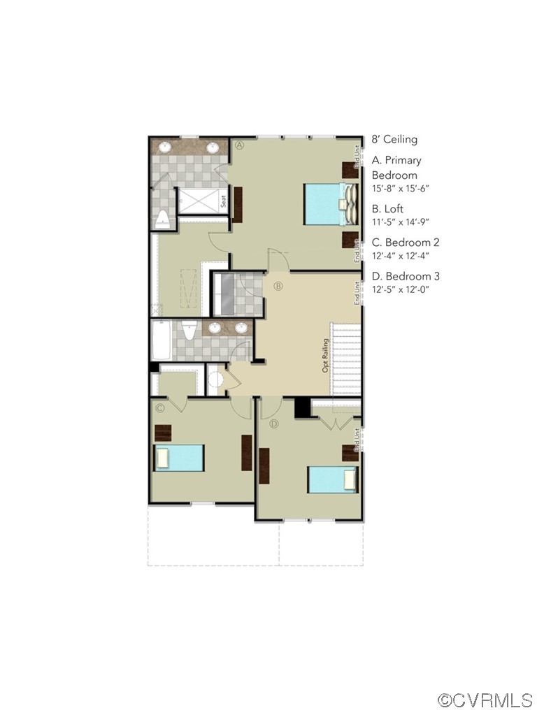 12918 Deep Wl Road Midlothian, VA 23112 - Photo 29 of 50 a picture of a floor plan