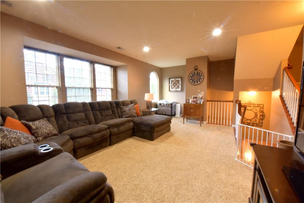 405 Maple Ridge Drive Canonsburg, PA 15317 - Photo 2 of 21 Living room Opens into the Kitchen/Dining area.