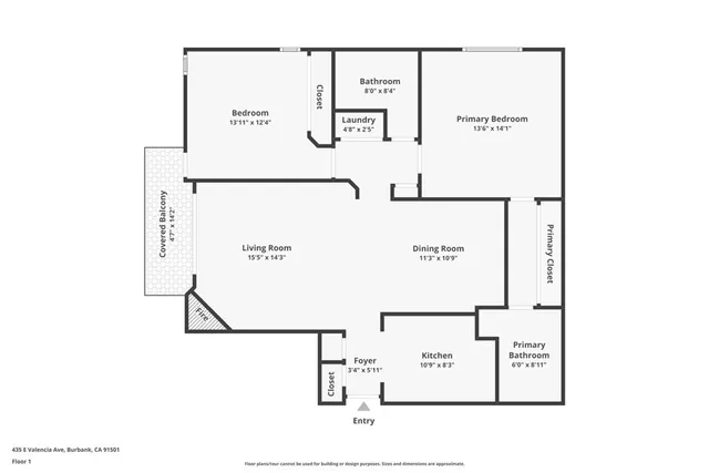 $699,000 | 435 East Valencia Avenue, Unit 201, Burbank, CA 91501