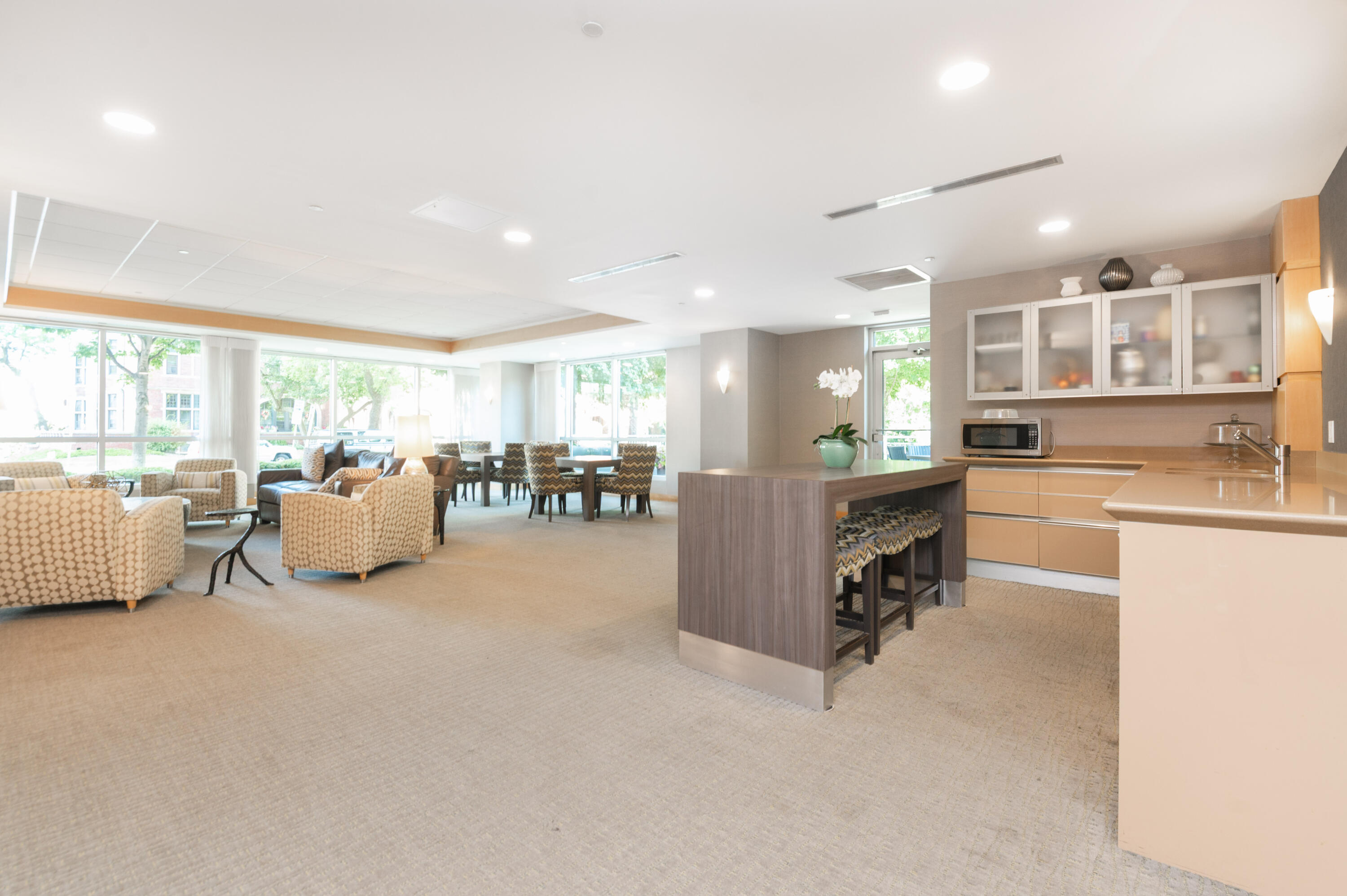 1522 North Prospect Avenue, Unit 301 Milwaukee, WI 53202 - Photo 25 of 37 First floor Party Room with Kitchen