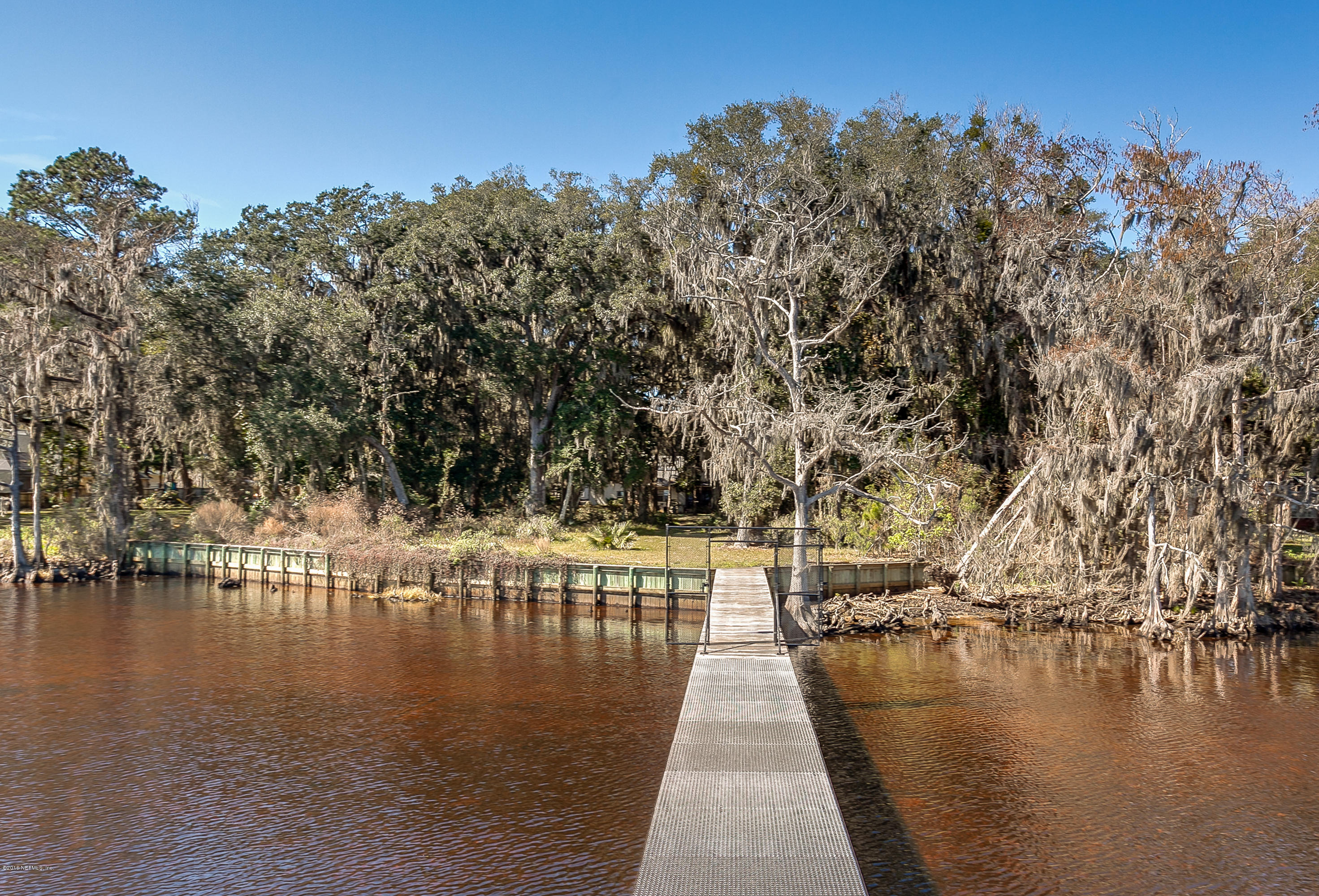 F) Lot Harvey Grant Road Fleming Island, FL 32003 - Photo 23 of 31 Bulkhead View 2