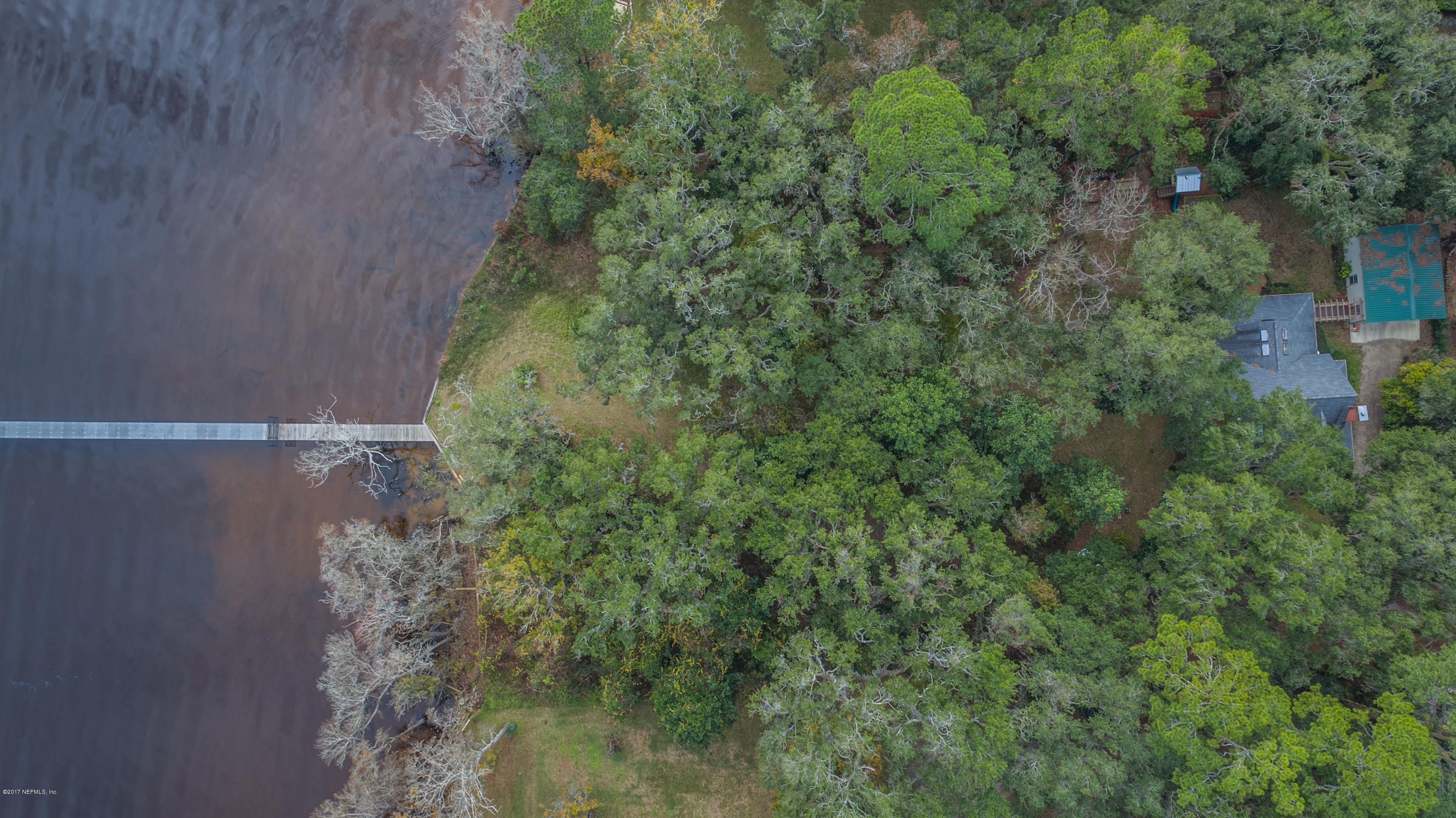 F) Lot Harvey Grant Road Fleming Island, FL 32003 - Photo 3 of 31 Aerial right Above