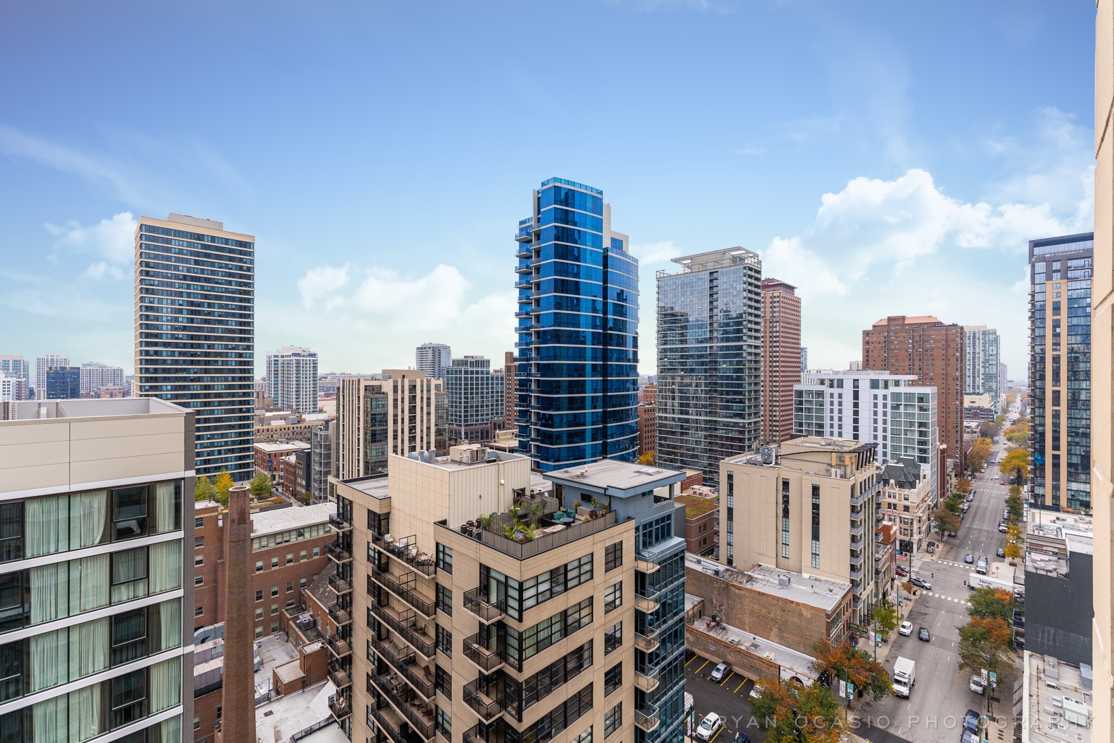 70 West Huron Street, Unit 2005 Chicago, IL 60654 - Photo 13 of 18 a view of a city with tall buildings