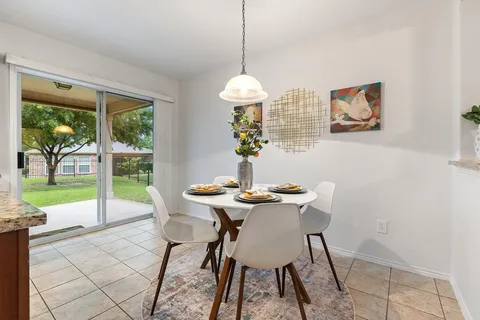 a kitchen with a cabinets counter space and appliances