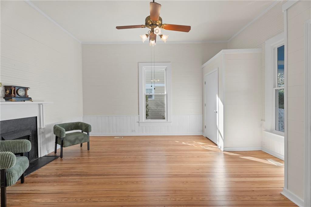114 Cleveland Street McDonough, GA 30253 - Photo 11 of 71 a view of a livingroom with a workspace