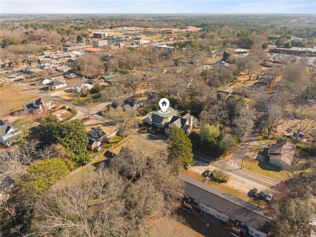 114 Cleveland Street McDonough, GA 30253 - Photo 63 of 71 an aerial view of residential houses with outdoor space