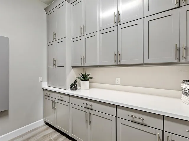 a view of a lake and outdoor space