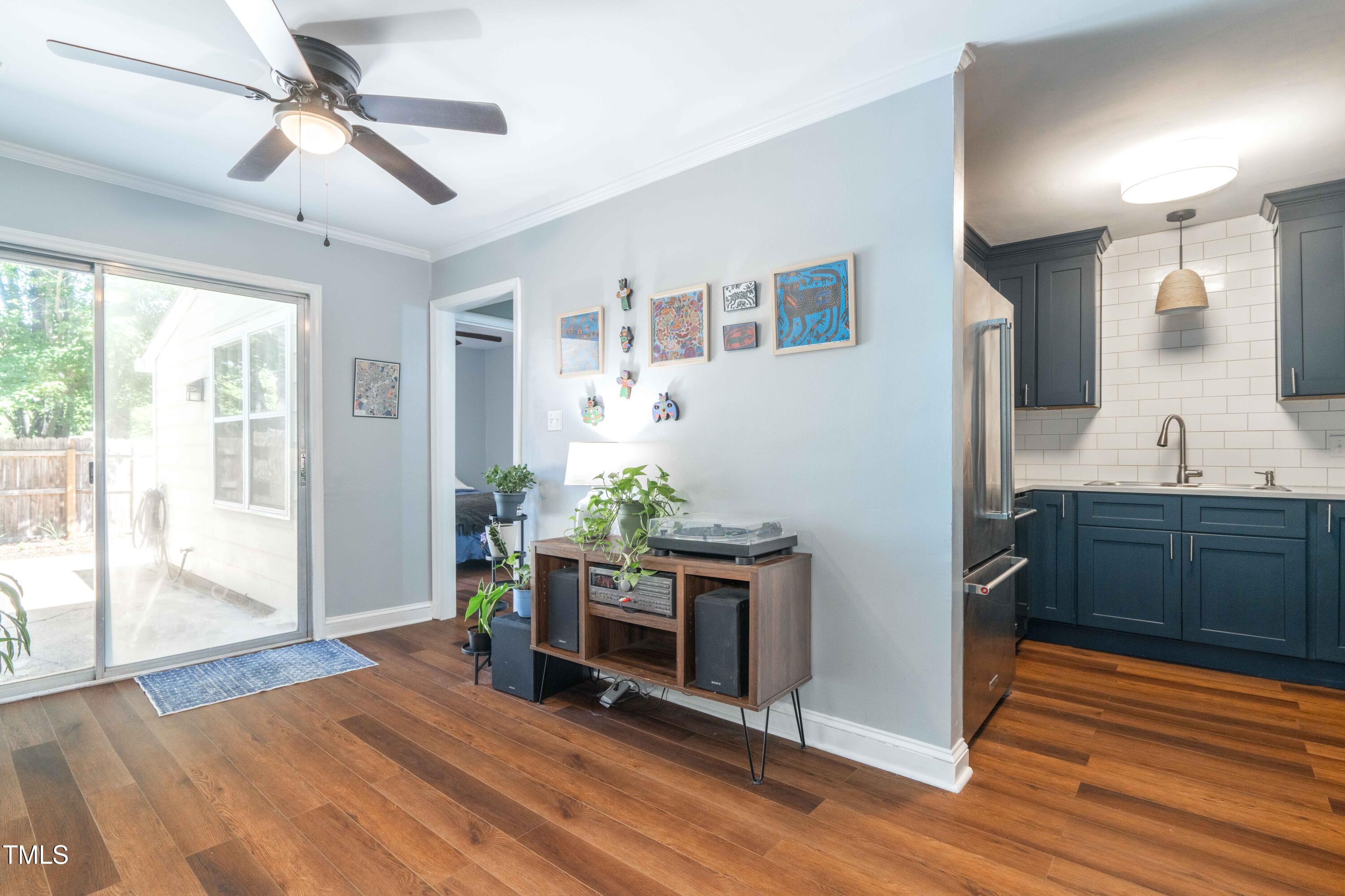 1316 Garden Crest Circle Raleigh, NC 27609 - Photo 14 of 46 a view of a workspace with furniture and a window