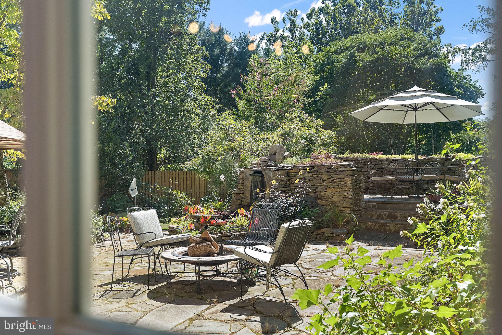 126 Ridge Road Chadds Ford, PA 19317 - Photo 19 of 64 Garden views from all windows