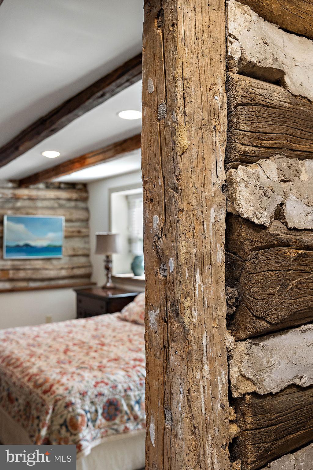 126 Ridge Road Chadds Ford, PA 19317 - Photo 26 of 64 Original doorframe with carving marks