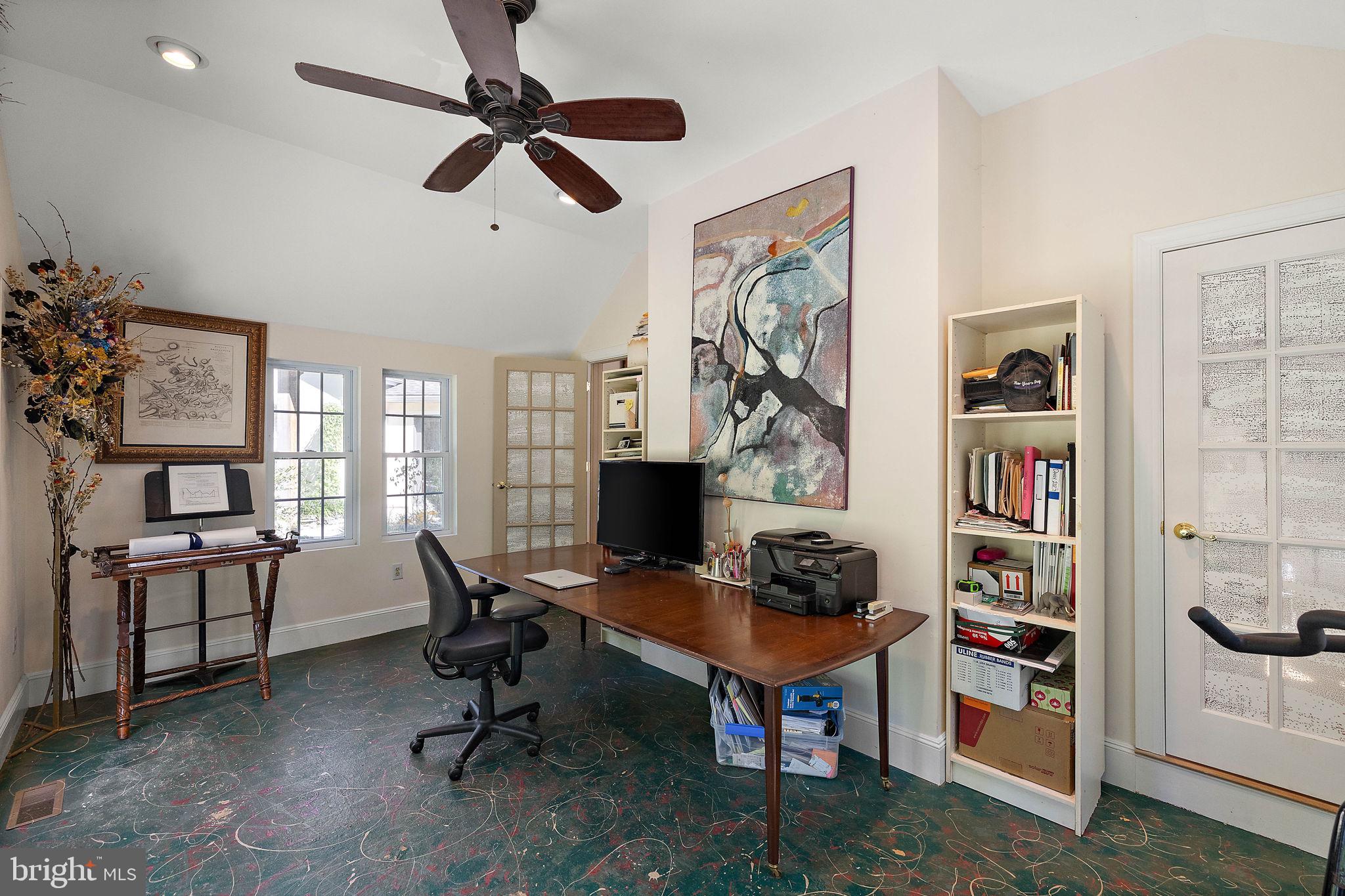 126 Ridge Road Chadds Ford, PA 19317 - Photo 32 of 64 a view of a workspace with a window and cabinet