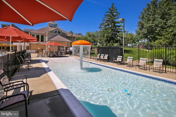 a view of outdoor space with seating