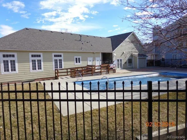 a view of a house with a roof deck