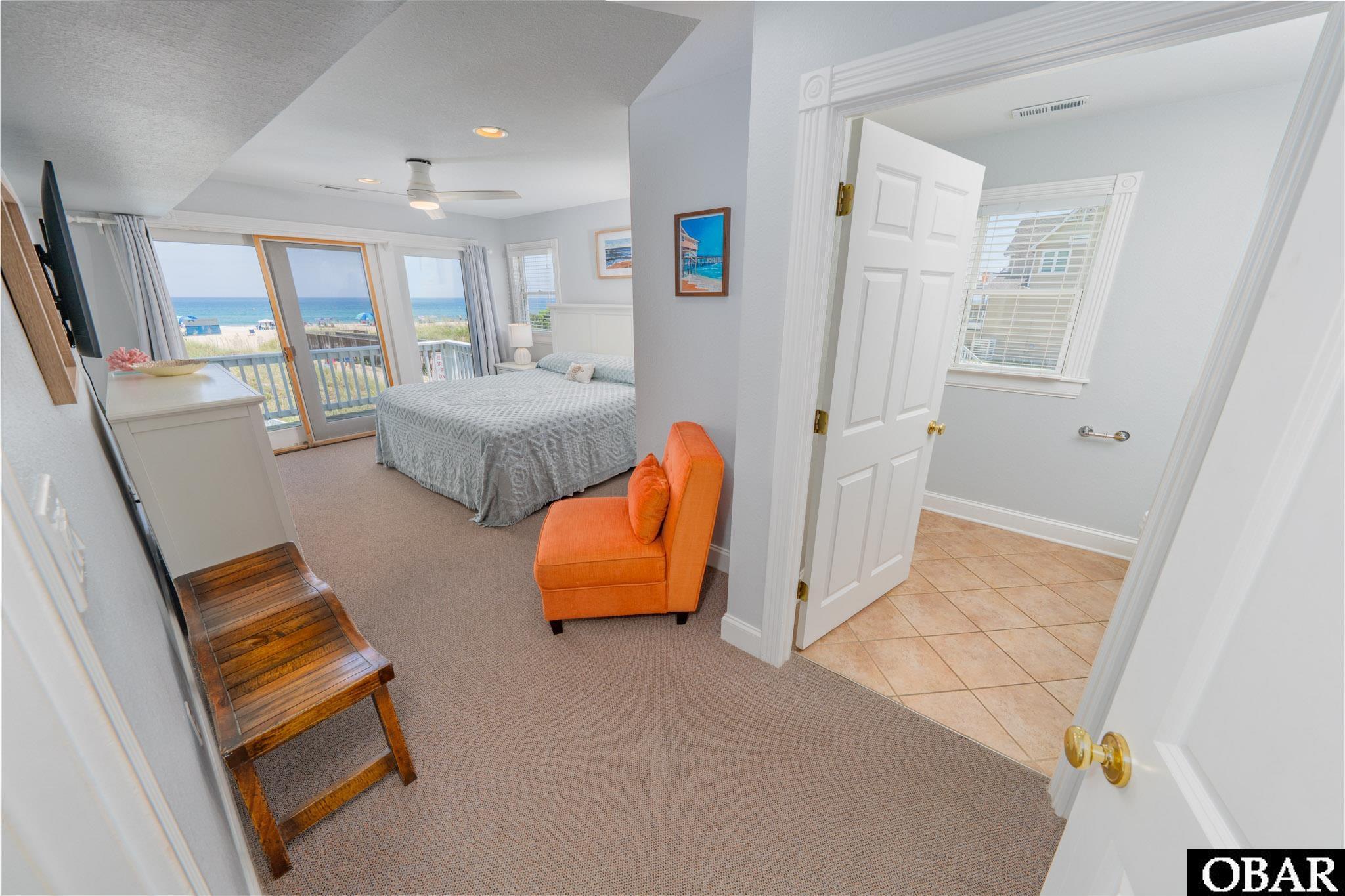7245 South Old Oregon Inlet Road Nags Head, NC 27959 - Photo 21 of 50 2nd Level King BR w/ Ocean Views