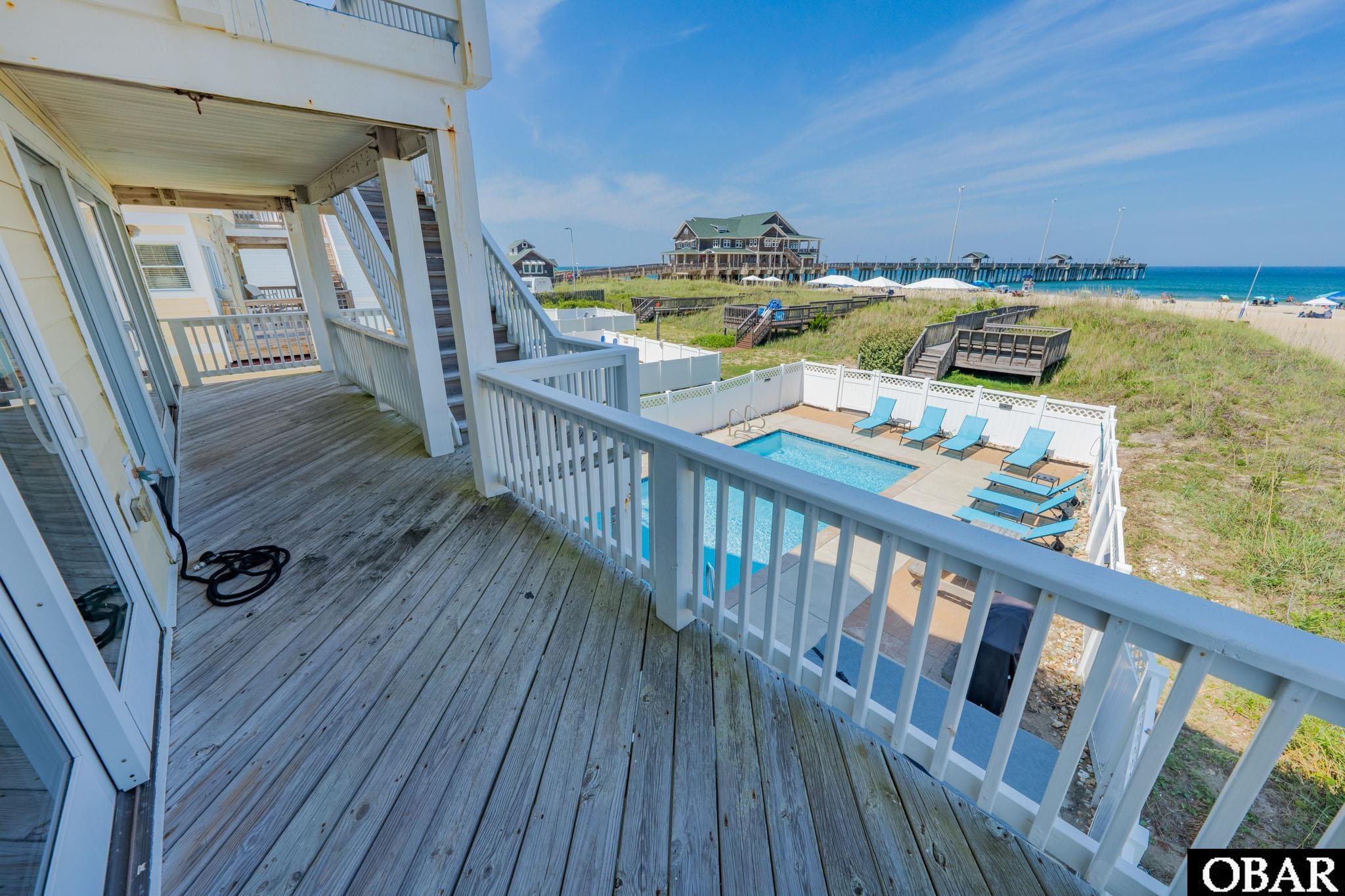 7245 South Old Oregon Inlet Road Nags Head, NC 27959 - Photo 27 of 50 2nd Level Ocean View Covered Decking