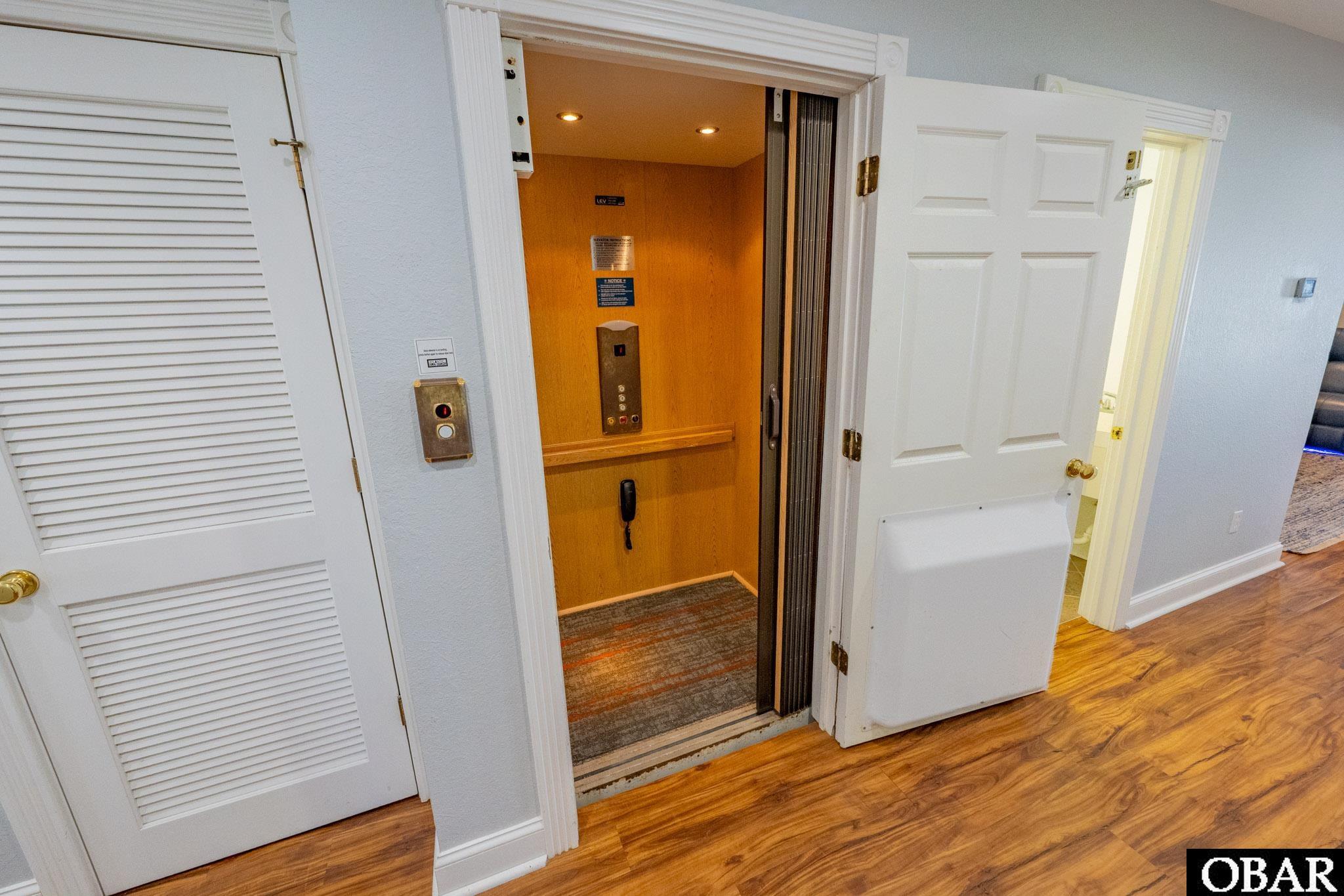 7245 South Old Oregon Inlet Road Nags Head, NC 27959 - Photo 34 of 50 Elevator to all Levels