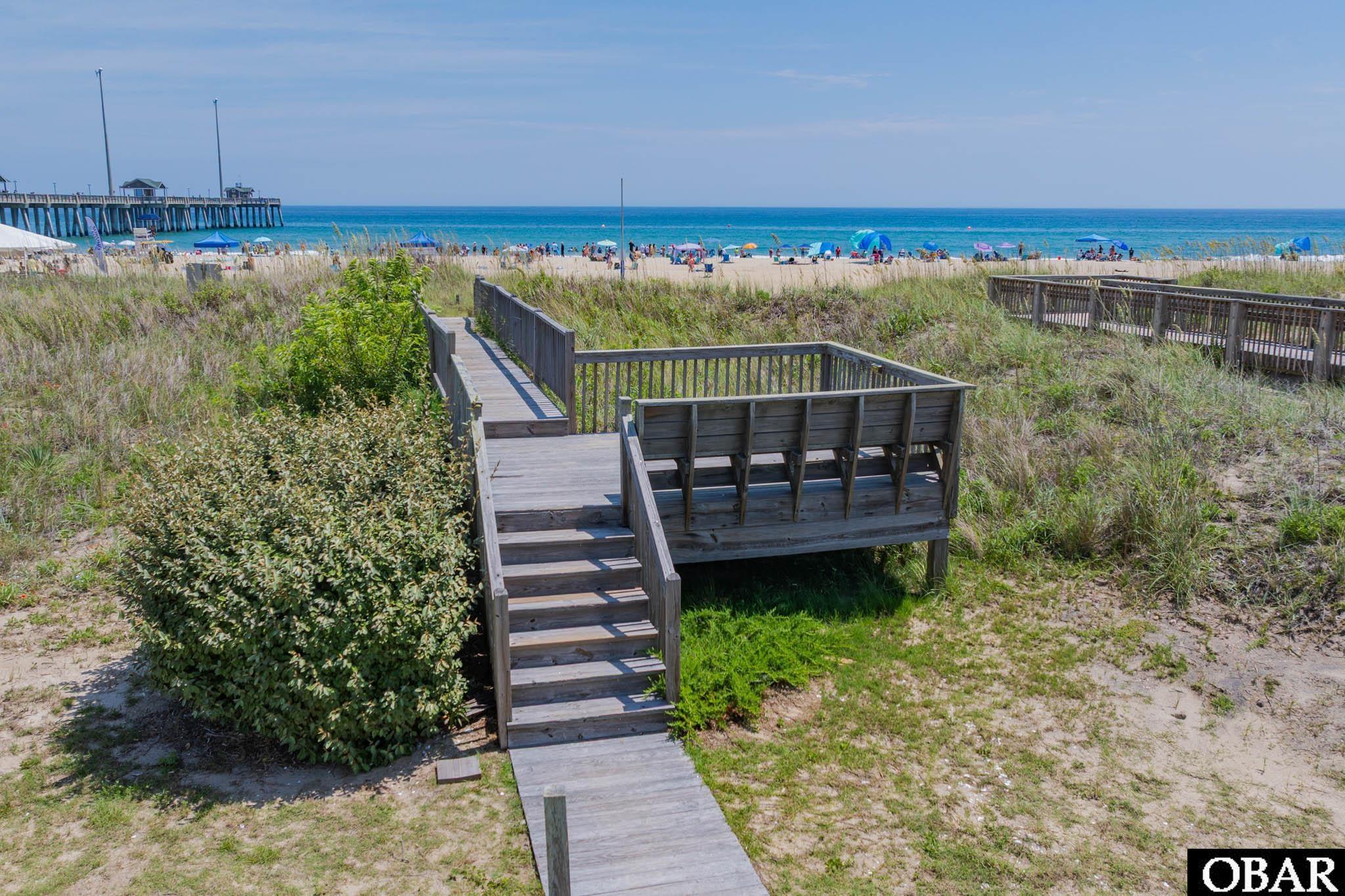 7245 South Old Oregon Inlet Road Nags Head, NC 27959 - Photo 45 of 50 Private Beach Boardwalk