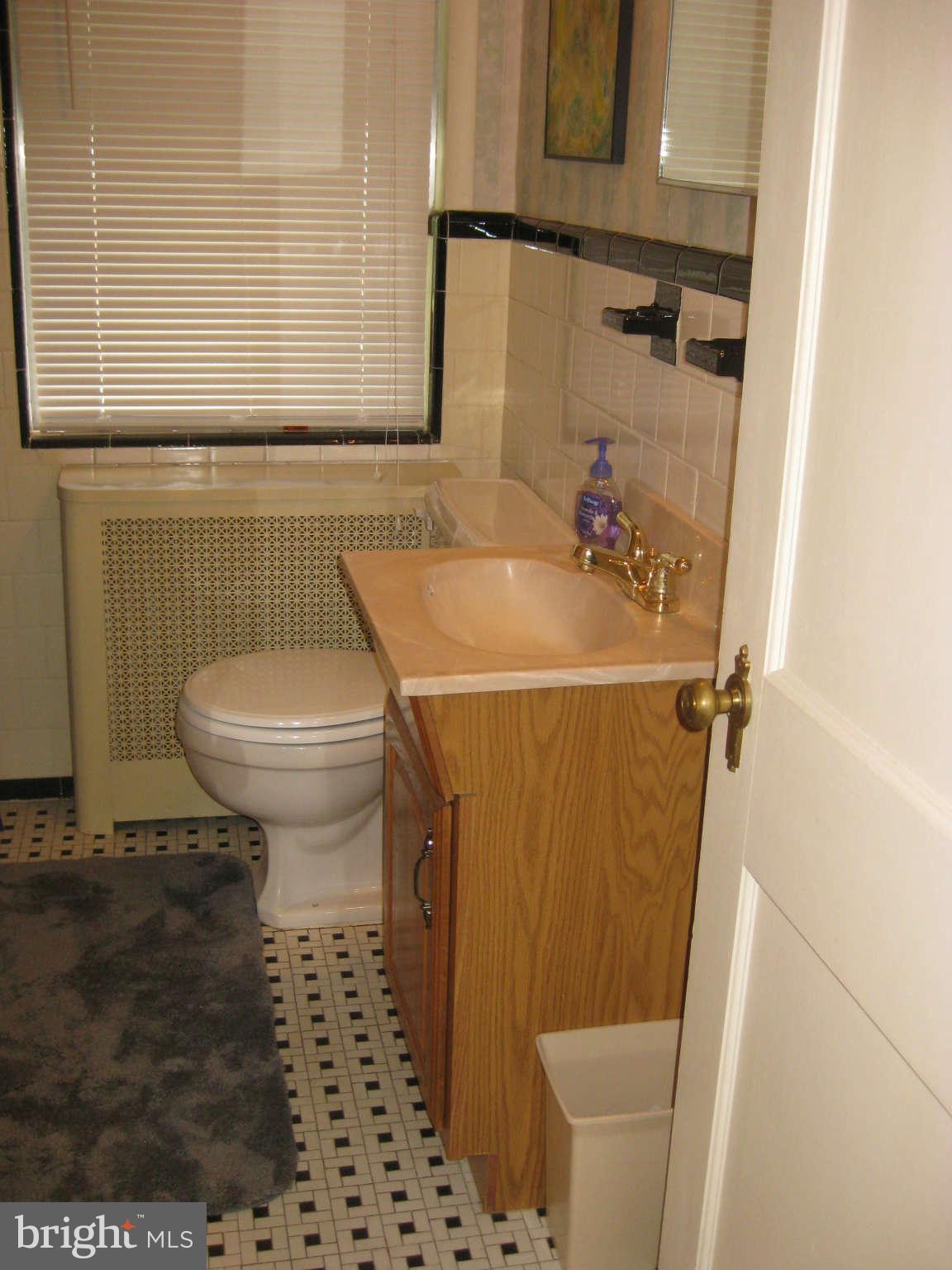 1728 Pin Oak Road Baltimore, MD 21234 - Photo 14 of 19 a bathroom with a sink a toilet a window and shower