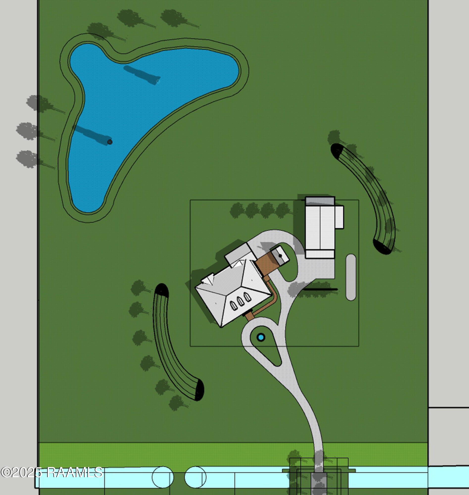 112 Buckleridge Road Carencro, LA 70520 - Photo 9 of 23 AERIAL VIEW