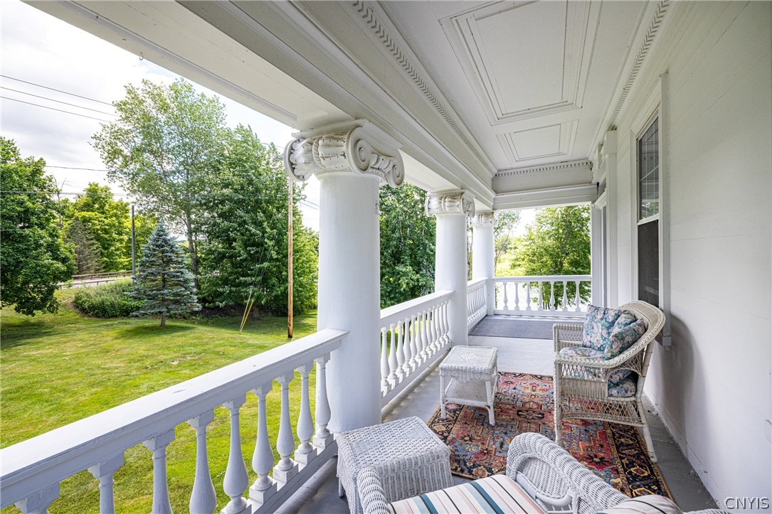 1 County Rte 10 Schroeppel, NY 13132 - Photo 36 of 49 Front Balcony with River View