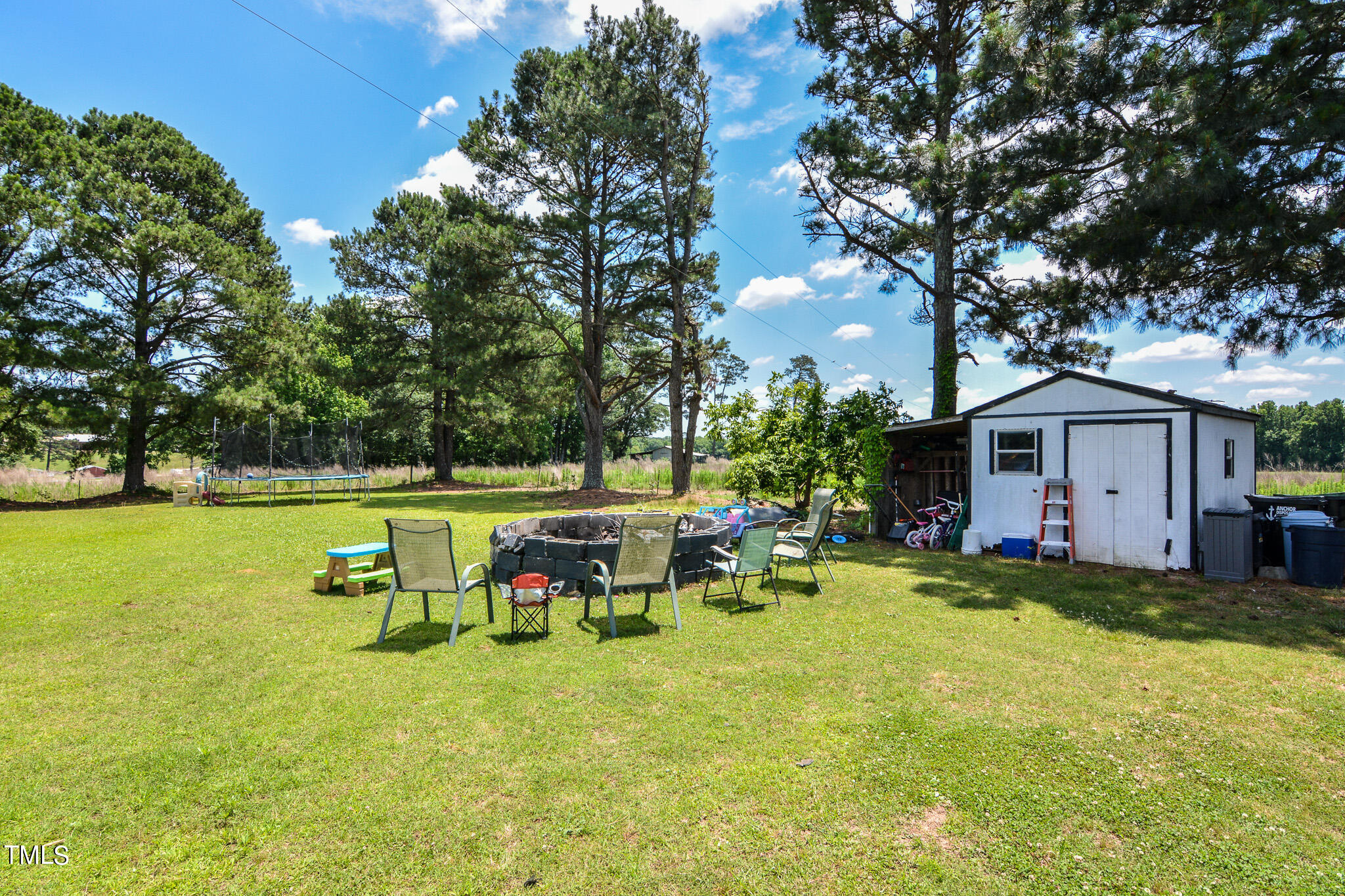 3349 Packing Plant Road Smithfield, NC 27577 - Photo 34 of 35 3349-Shed-firepit