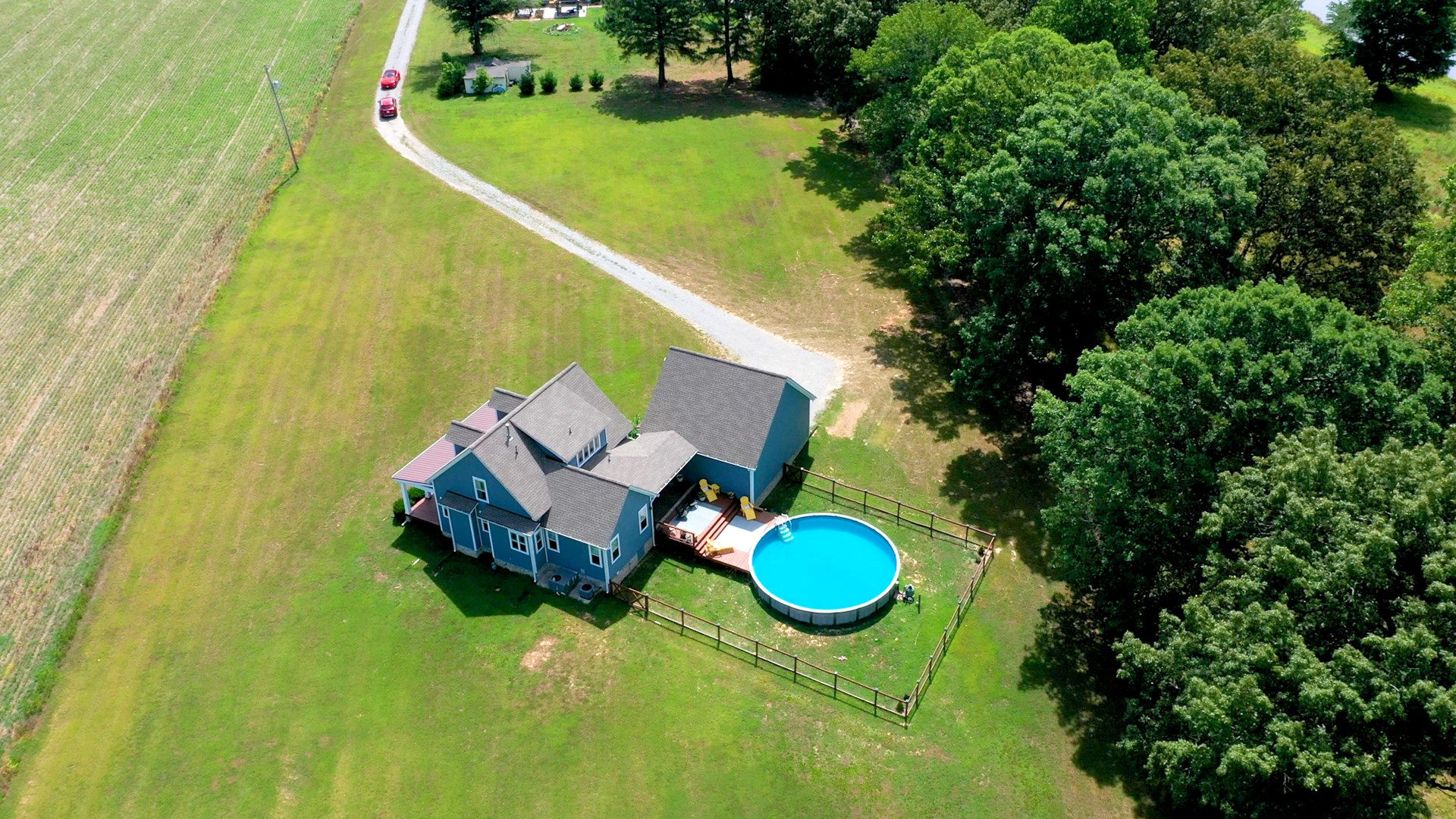 489 S Road Cottontown, TN 37048 - Photo 5 of 46 a view of a pool table and chairs in the patio