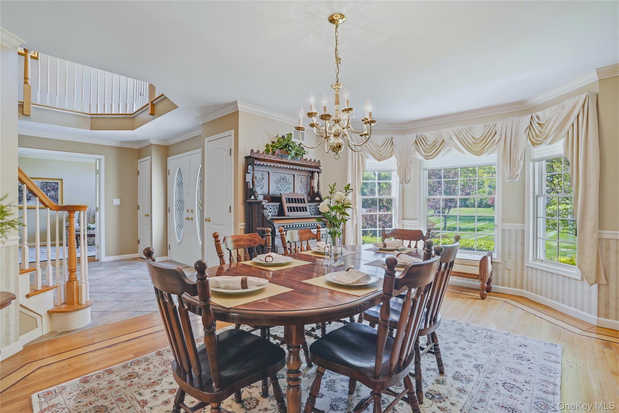2 Windsor Lane Cornwall, NY 12518 - Photo 19 of 50 a view of a dining room with furniture window and wooden floor