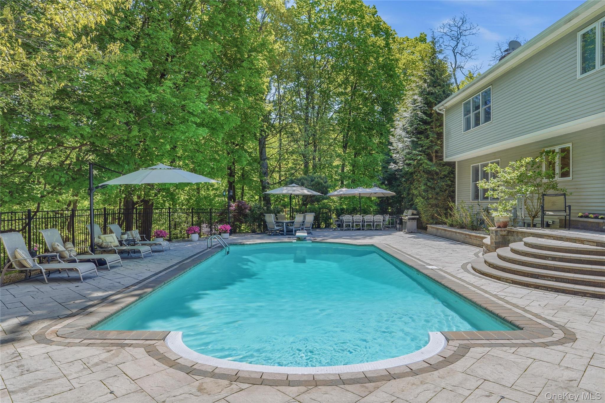 2 Windsor Lane Cornwall, NY 12518 - Photo 5 of 50 18 x 36 heated pool, 4" to 8.5" at diving end.