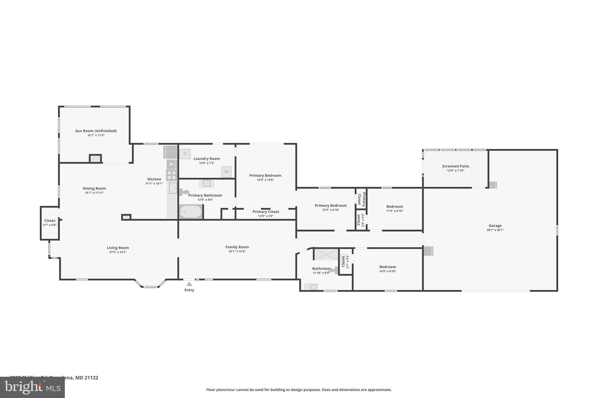 8292 Shilling Road Pasadena, MD 21122 - Photo 54 of 54 Floor Plan