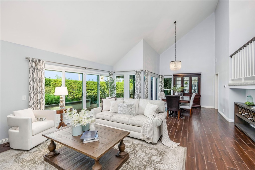 30392 North Hampton Road Laguna Niguel, CA 92677 - Photo 8 of 44 a living room with furniture fireplace and a large window