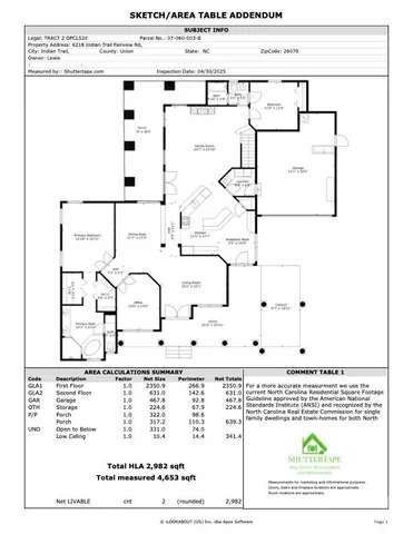 $875,000 | 6218 Indian Trail Fairview Road, Indian Trail, NC 28079