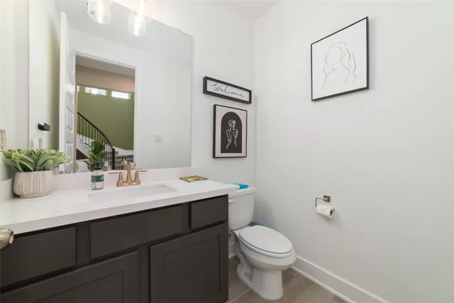 a view of a swimming pool with a lounge chairs