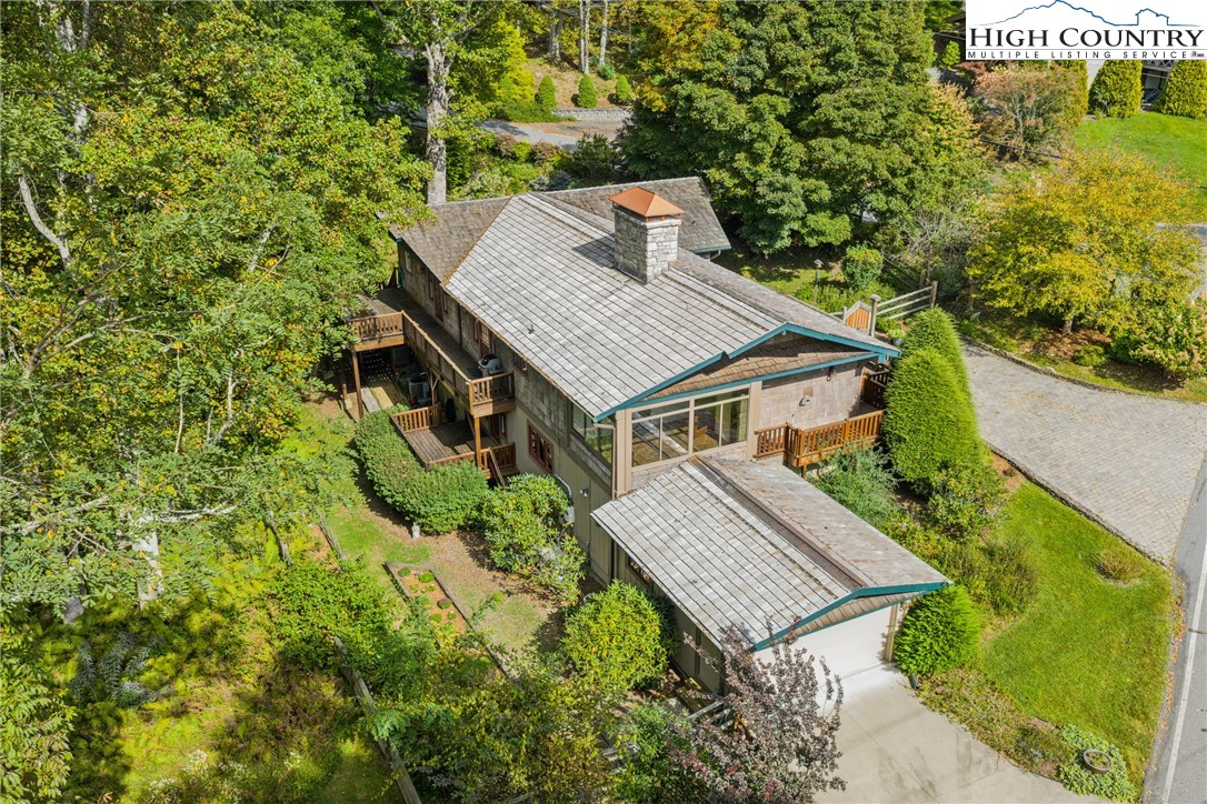 955 Dogwood Boone, NC 28607 - Photo 6 of 48 an aerial view of a house with a yard