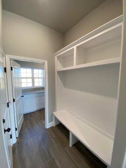 165 Coalson Crossing Azle, TX 76020 - Photo 14 of 23 a view of an empty room with wooden floor and a window