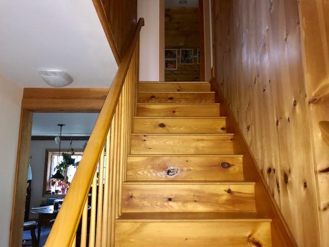 355 East Side Road Hancock, ME 04640 - Photo 6 of 13 Stairway to second floor.