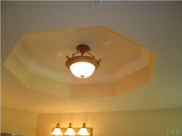 1480 West Kingsfield Road Cantonment, FL 32533 - Photo 20 of 21 Elegant Trey Ceiling with Light Detail in Master Bath