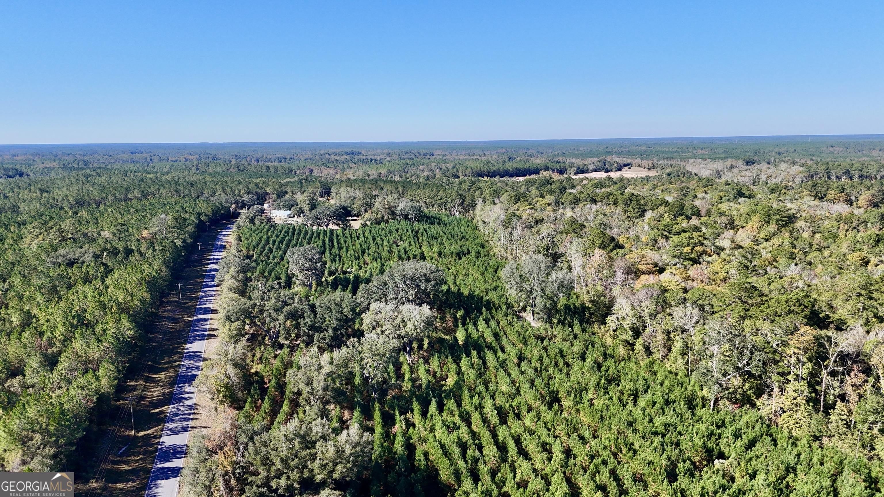 0 Bachlott Church Road Nahunta, GA 31553 - Photo 5 of 10 an aerial view of a houses with a yard