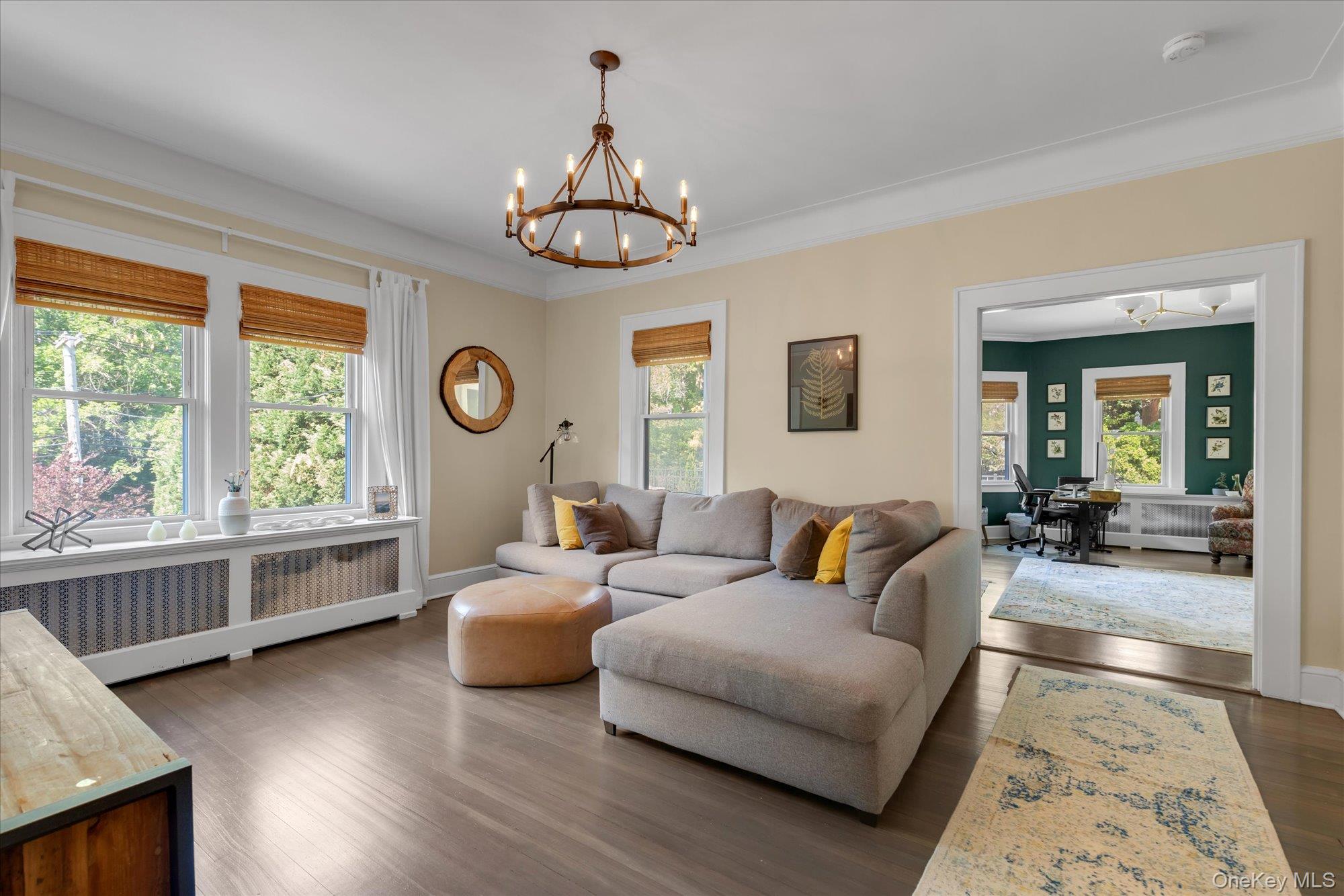 80 Skunks Misery Road Locust Valley, NY 11560 - Photo 7 of 25 a living room with furniture chandelier and a window