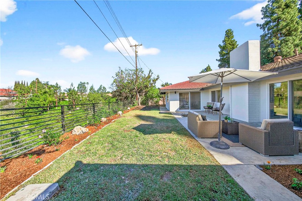 930 Rancho Circle Fullerton, CA 92835 - Photo 45 of 57 a view of a house with backyard porch and sitting area
